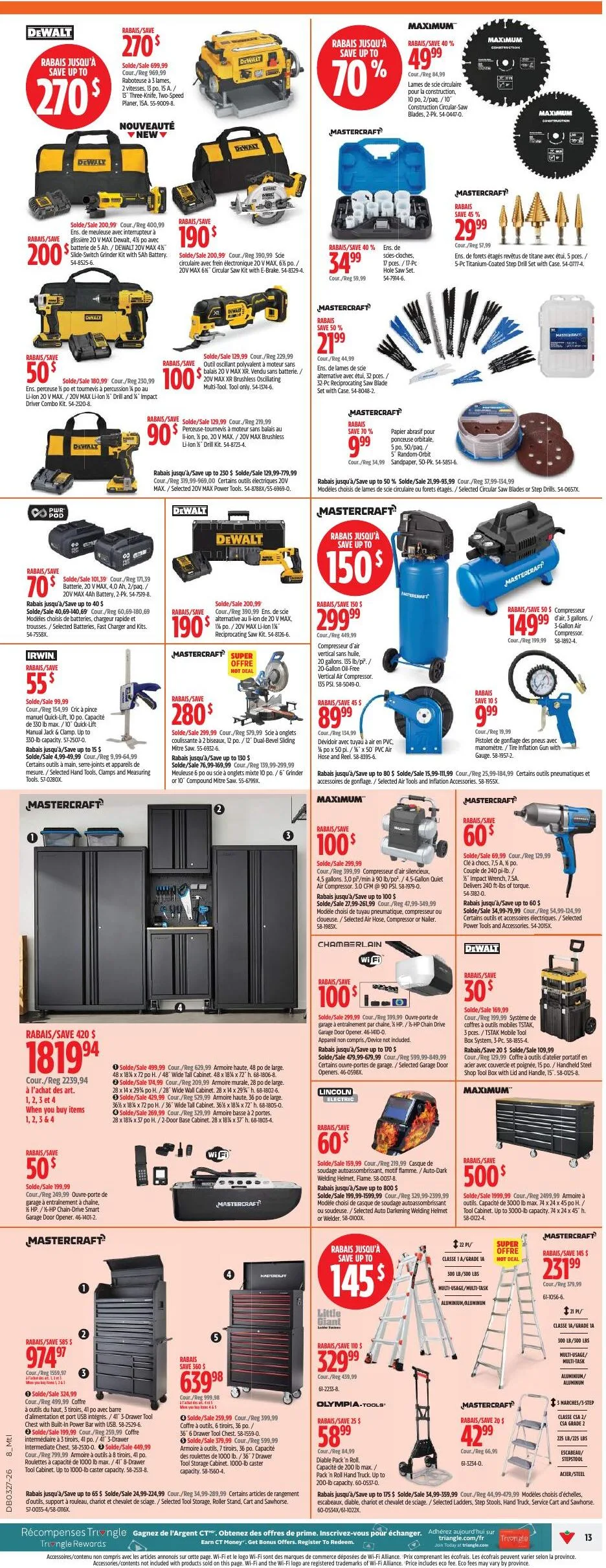 Page 13 de la Circulaire Canadian Tire du 2 au 8 juillet 2026