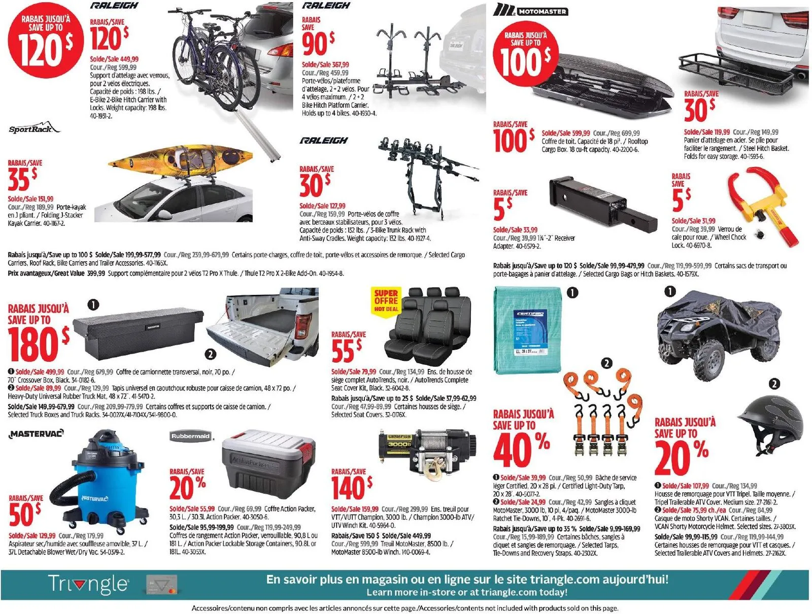 Page 29 de la Circulaire Canadian Tire du 20 au 26 août 2026