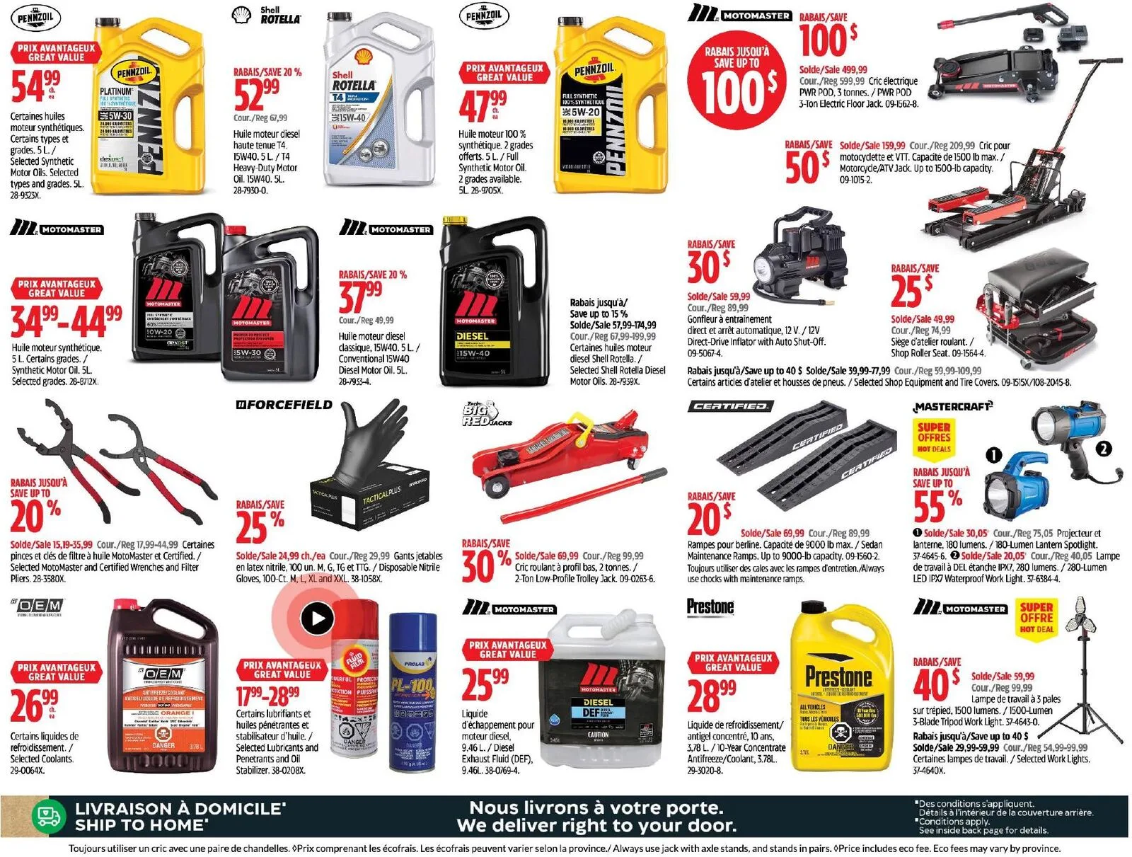 Page 32 de la Circulaire Canadian Tire du 20 au 26 août 2026