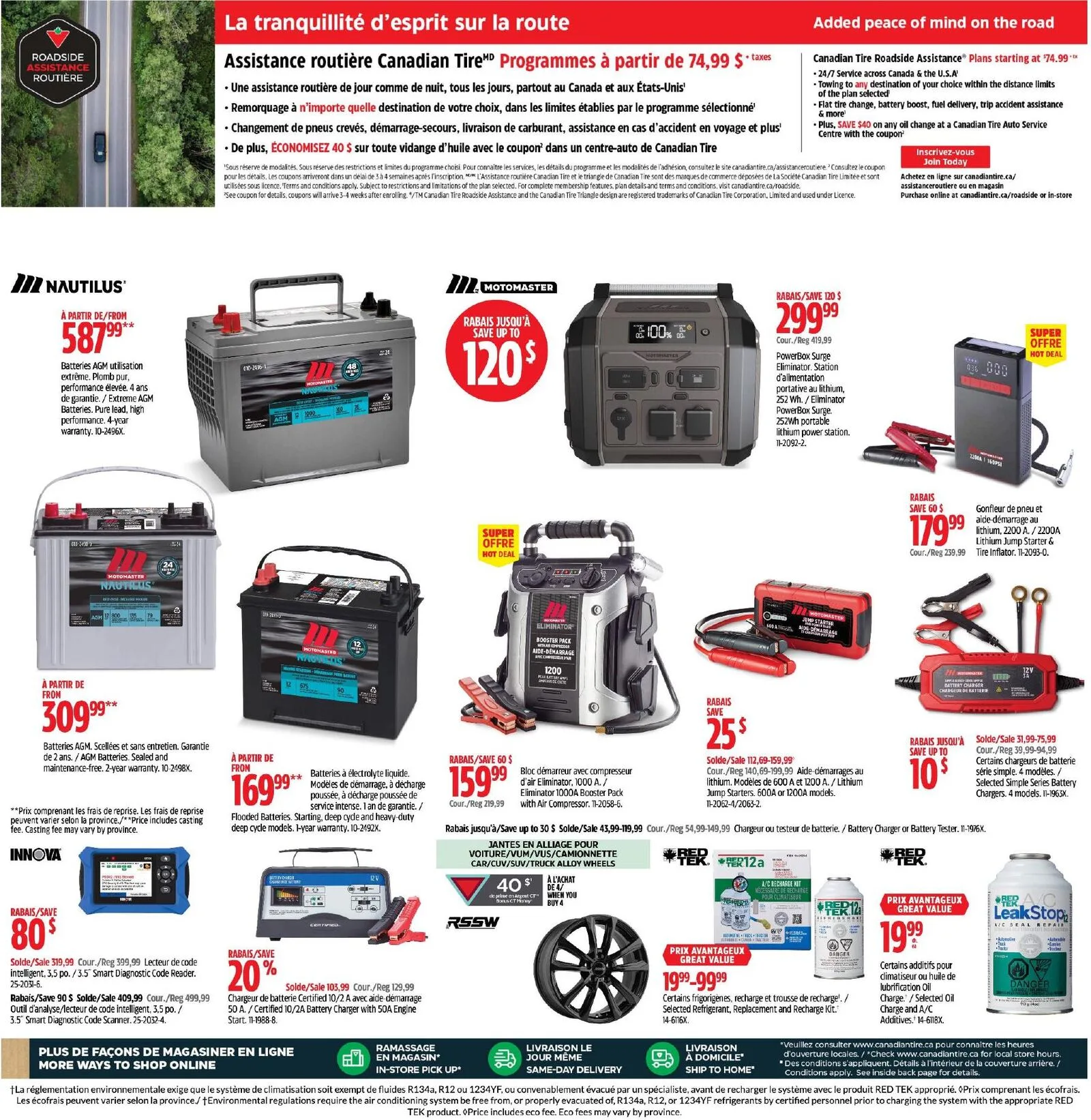 Page 33 de la Circulaire Canadian Tire du 20 au 26 août 2026