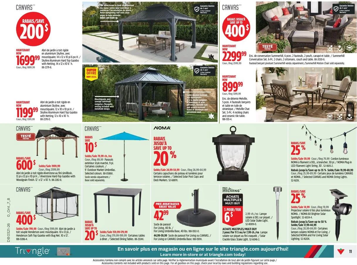 Page 11 de la Circulaire Canadian Tire du 21 au 27 mai 2026