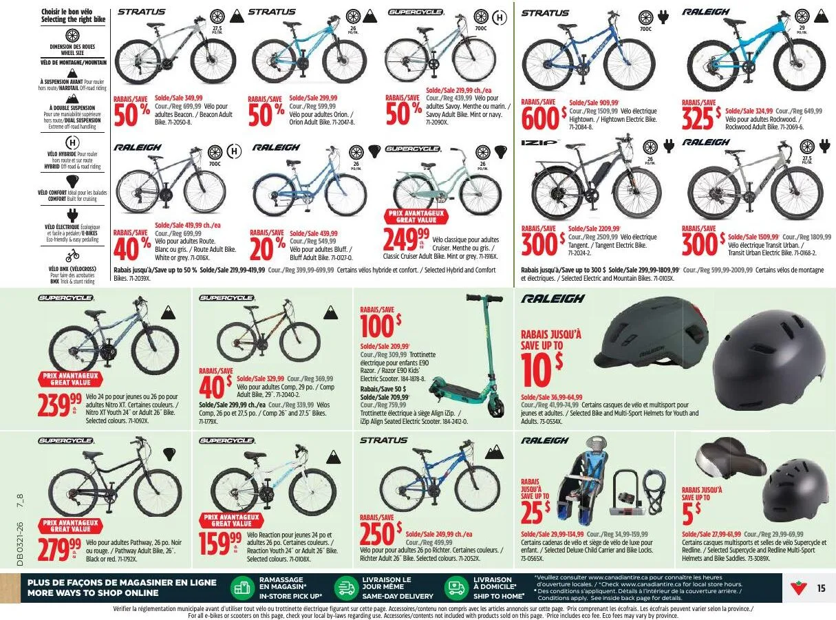 Page 15 de la Circulaire Canadian Tire du 21 au 27 mai 2026