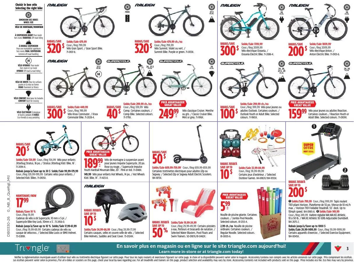 Page 3 de la Circulaire Canadian Tire du 23 au 29 juillet 2026