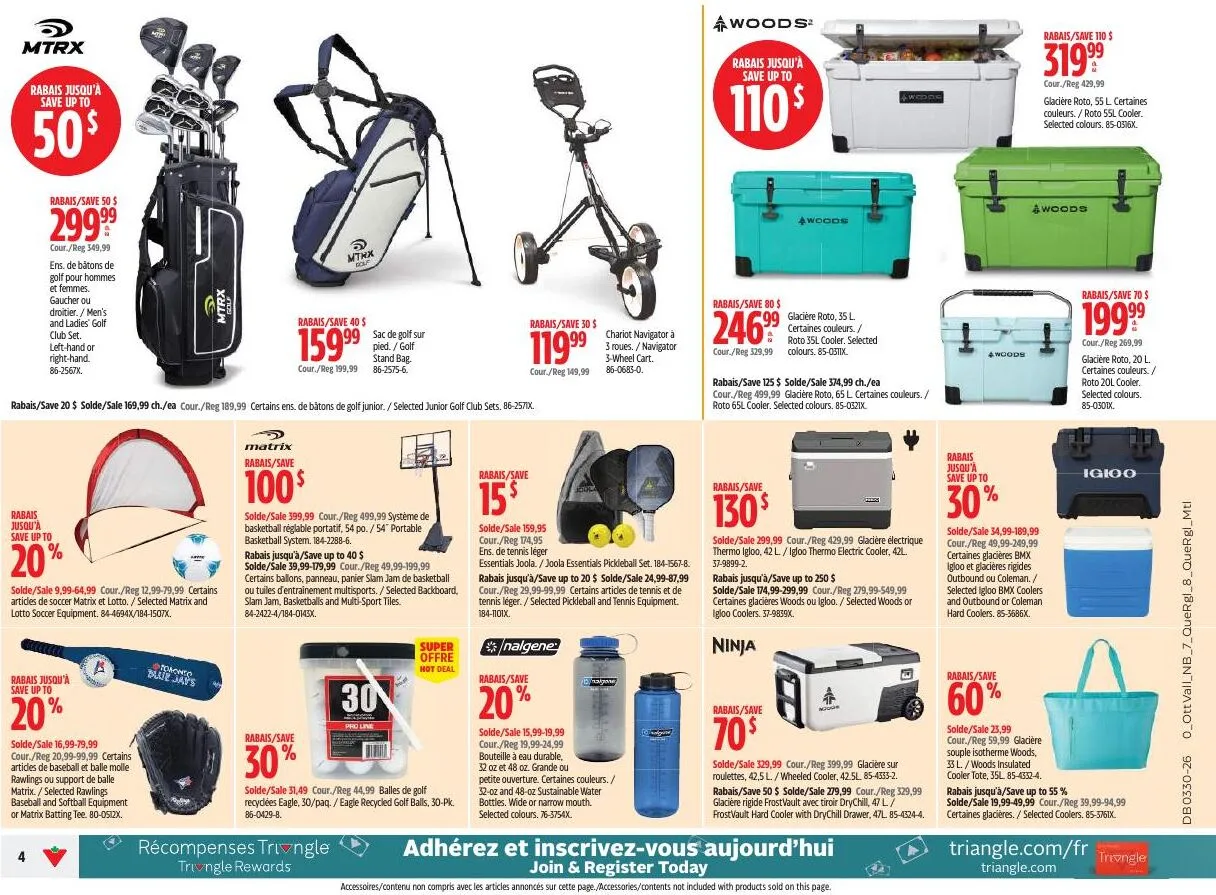 Page 4 de la Circulaire Canadian Tire du 23 au 29 juillet 2026