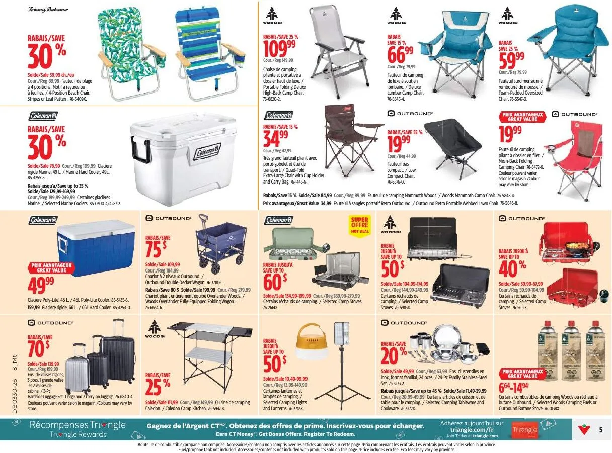 Page 5 de la Circulaire Canadian Tire du 23 au 29 juillet 2026