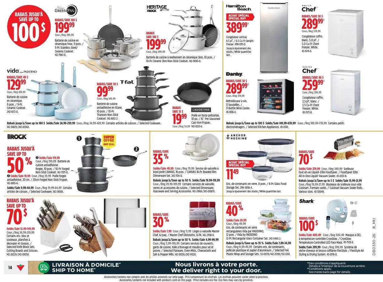 Page 14 de la Circulaire Canadian Tire du 23 au 29 juillet 2026