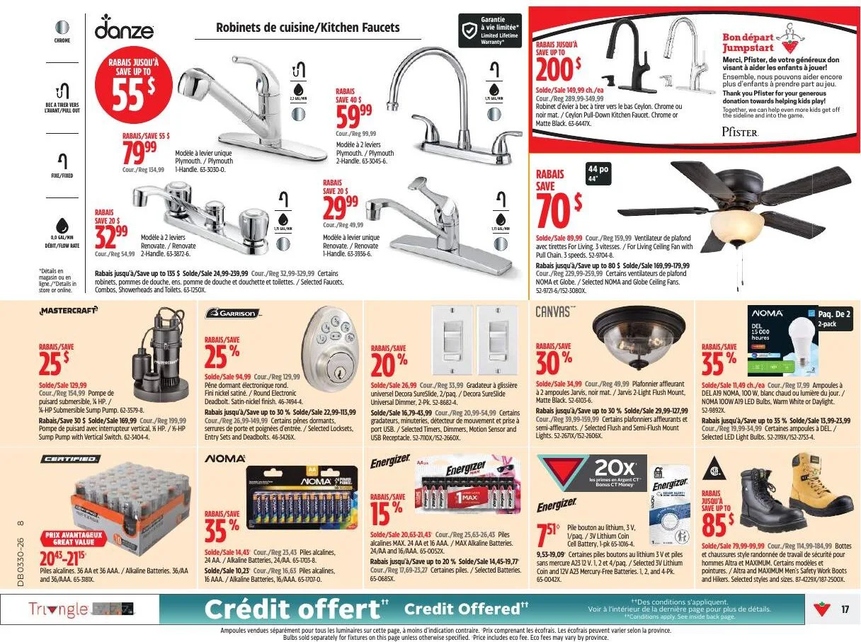 Page 17 de la Circulaire Canadian Tire du 23 au 29 juillet 2026