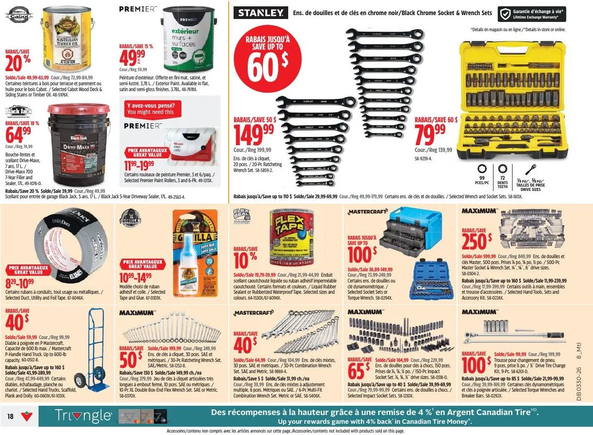 Page 18 de la Circulaire Canadian Tire du 23 au 29 juillet 2026