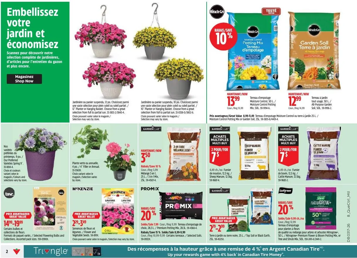 Page 2 de la Circulaire Canadian Tire du 23 au 30 avril 2026