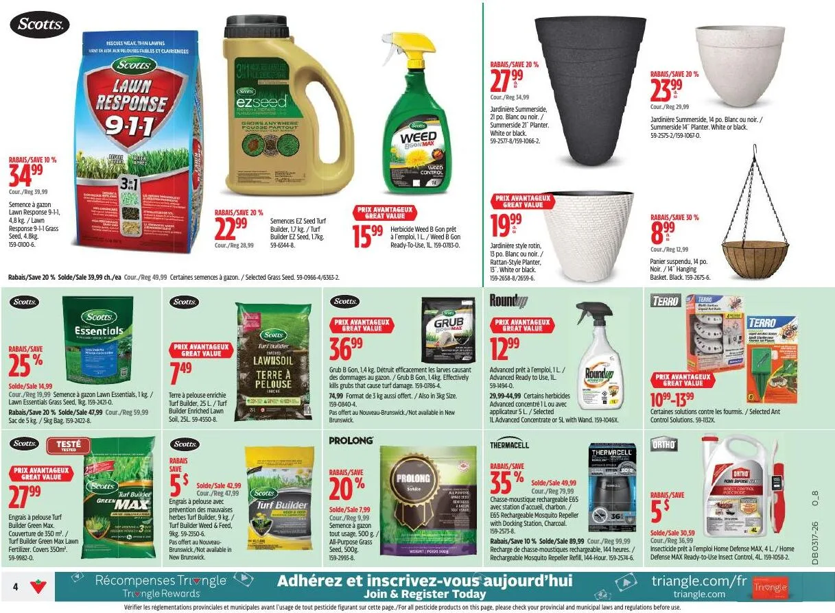 Page 4 de la Circulaire Canadian Tire du 23 au 30 avril 2026