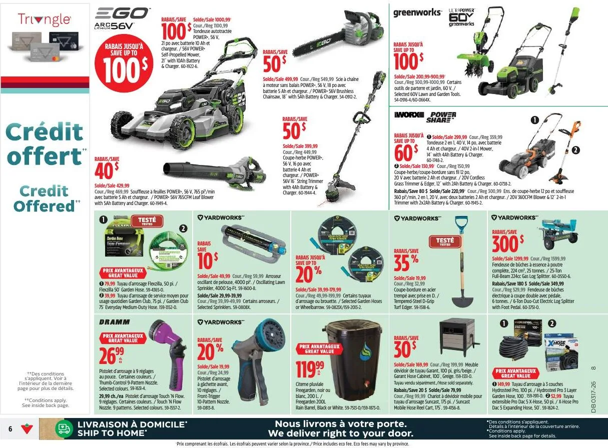 Page 6 de la Circulaire Canadian Tire du 23 au 30 avril 2026