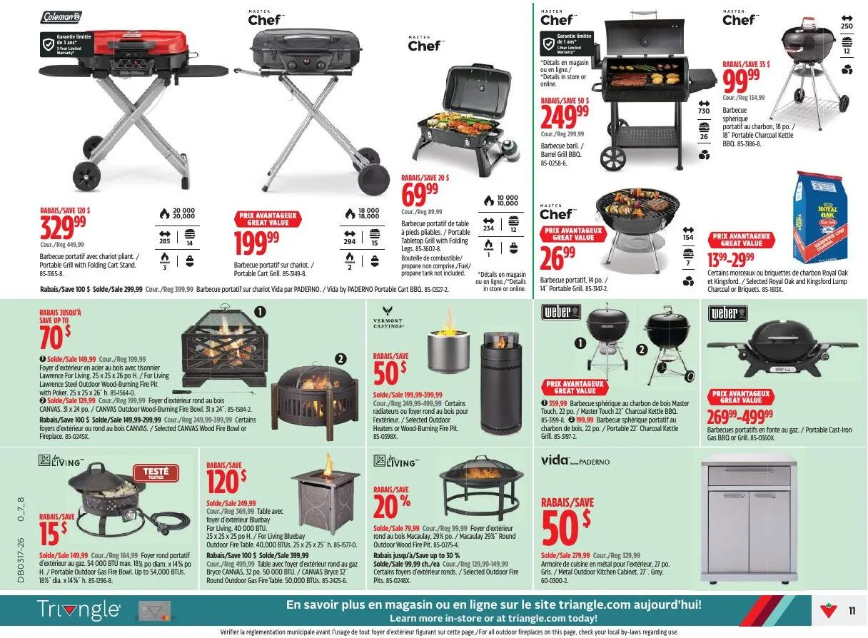 Page 11 de la Circulaire Canadian Tire du 23 au 30 avril 2026