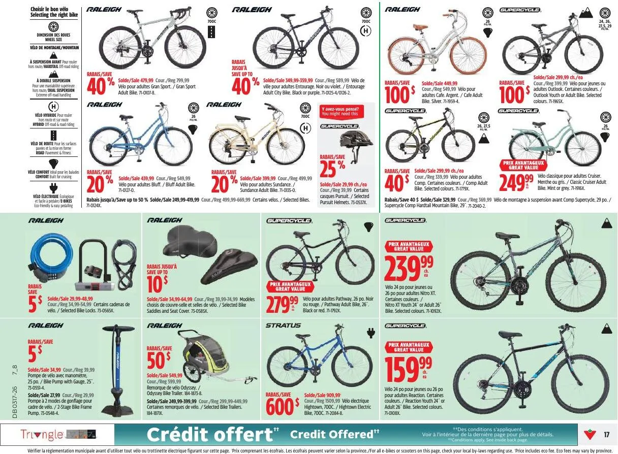 Page 17 de la Circulaire Canadian Tire du 23 au 30 avril 2026