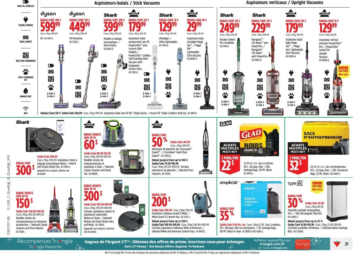 Page 21 de la Circulaire Canadian Tire du 23 au 30 avril 2026