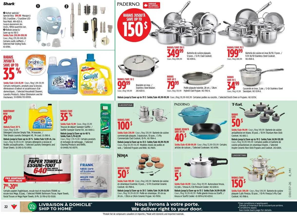 Page 22 de la Circulaire Canadian Tire du 23 au 30 avril 2026