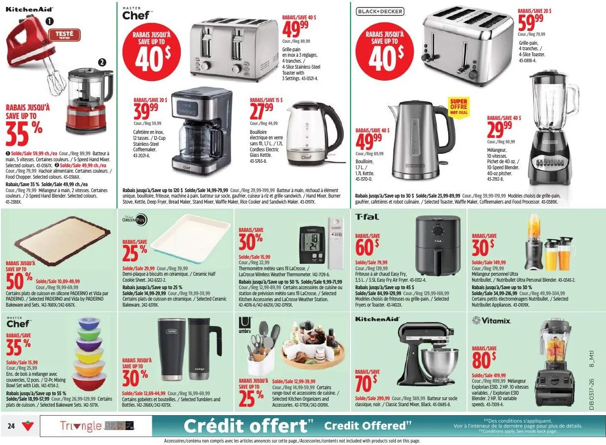 Page 24 de la Circulaire Canadian Tire du 23 au 30 avril 2026