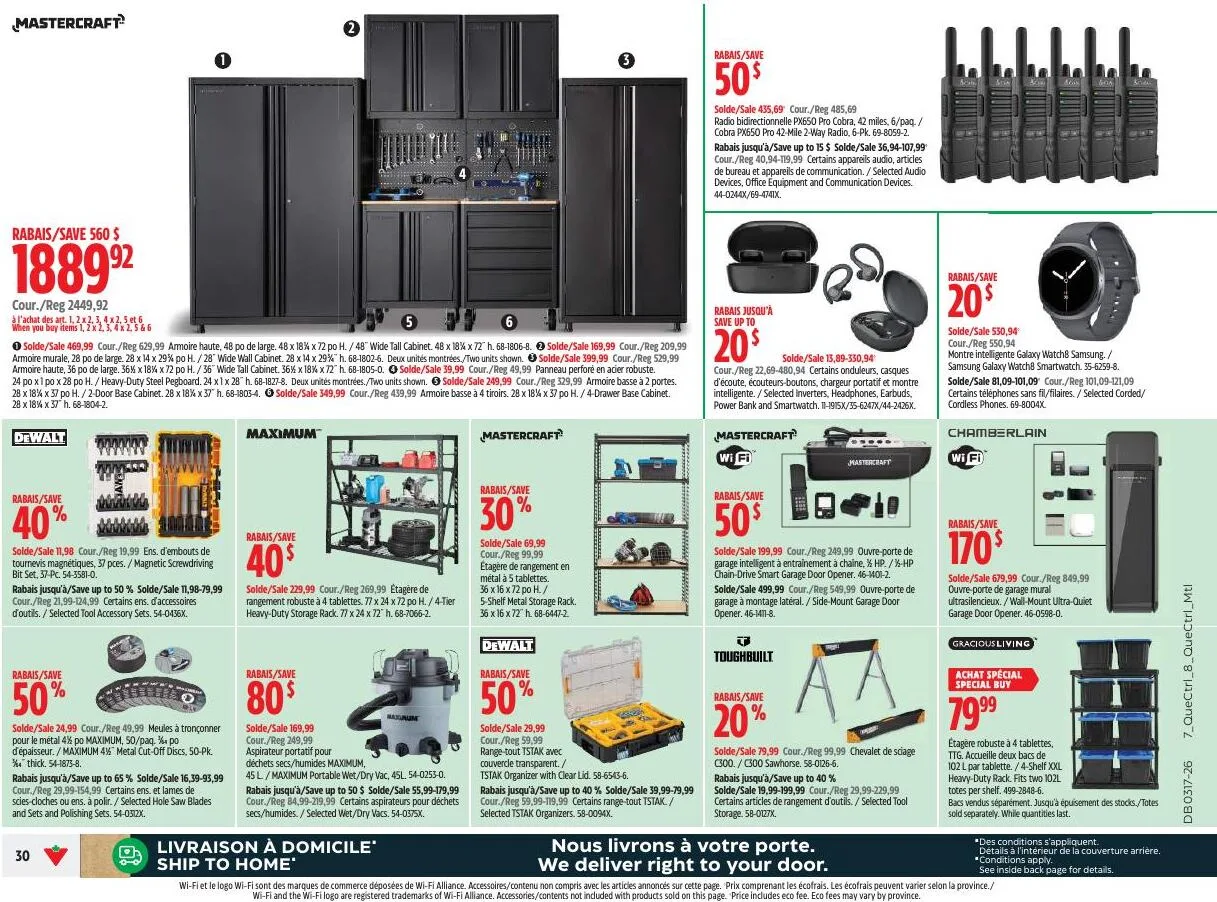 Page 30 de la Circulaire Canadian Tire du 23 au 30 avril 2026