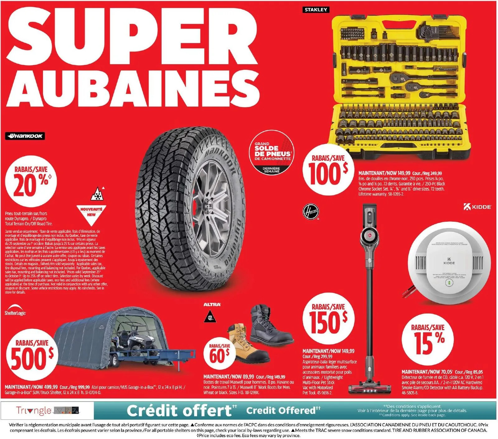 Page 2 de la Circulaire Canadian Tire du 24 au 30 septembre 2026
