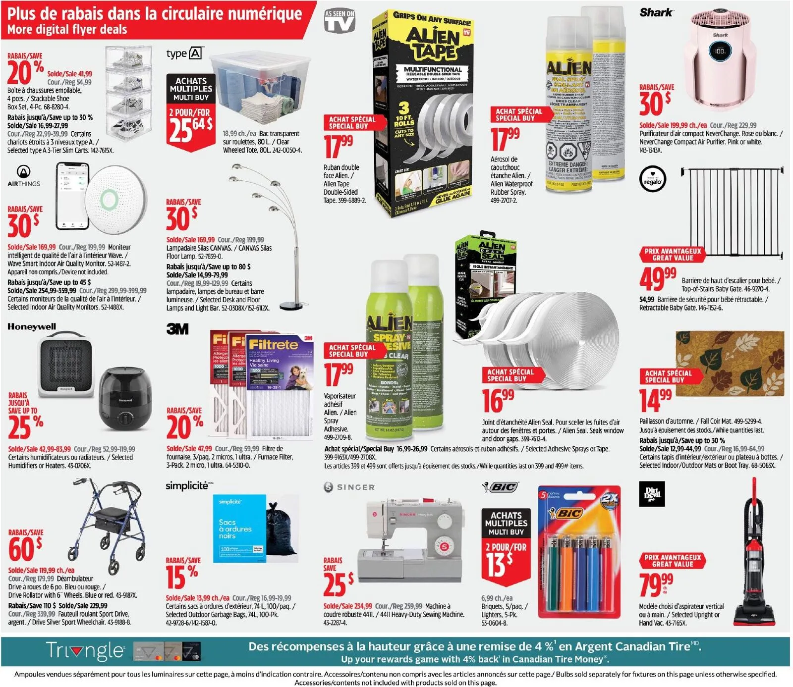Page 14 de la Circulaire Canadian Tire du 24 au 30 septembre 2026