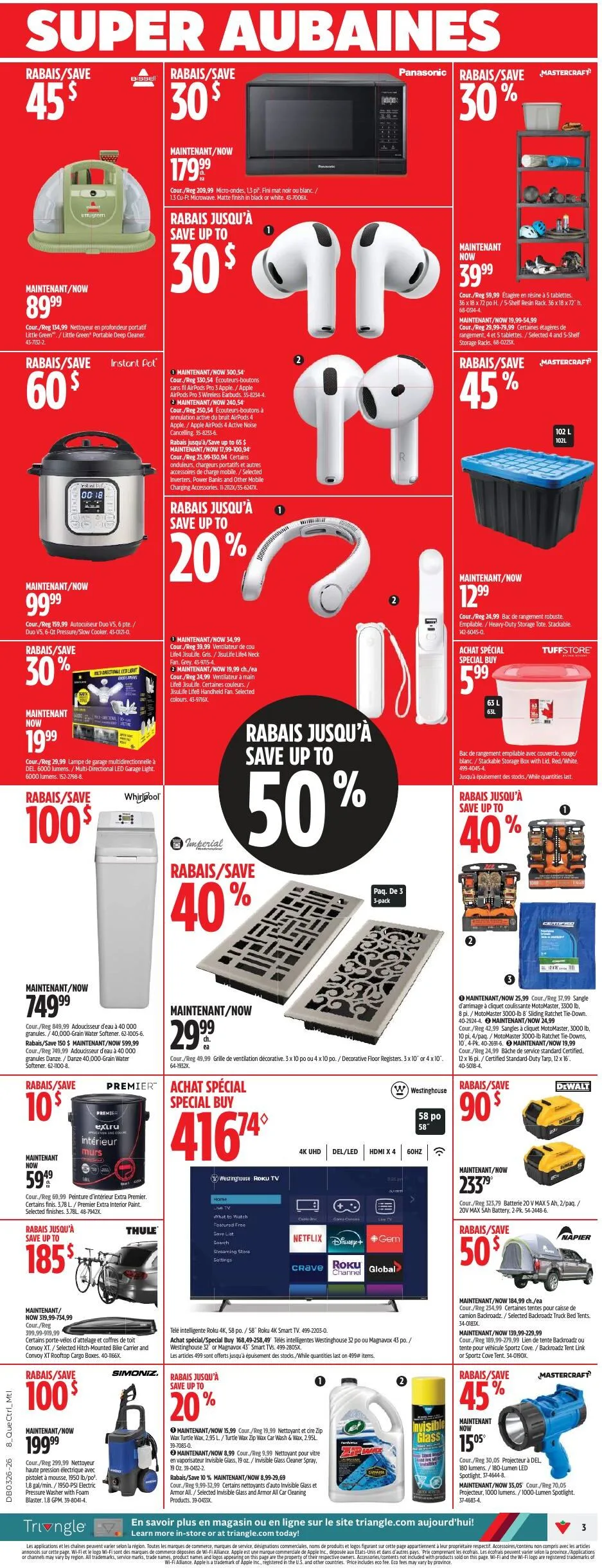 Page 3 de la Circulaire Canadian Tire du 25 juin au 1 juillet 2026