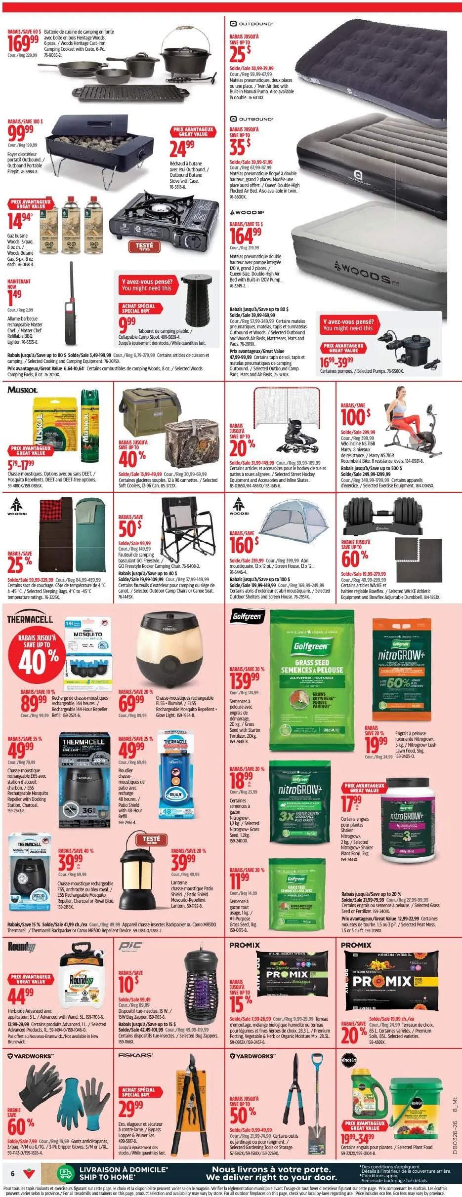 Page 6 de la Circulaire Canadian Tire du 25 juin au 1 juillet 2026