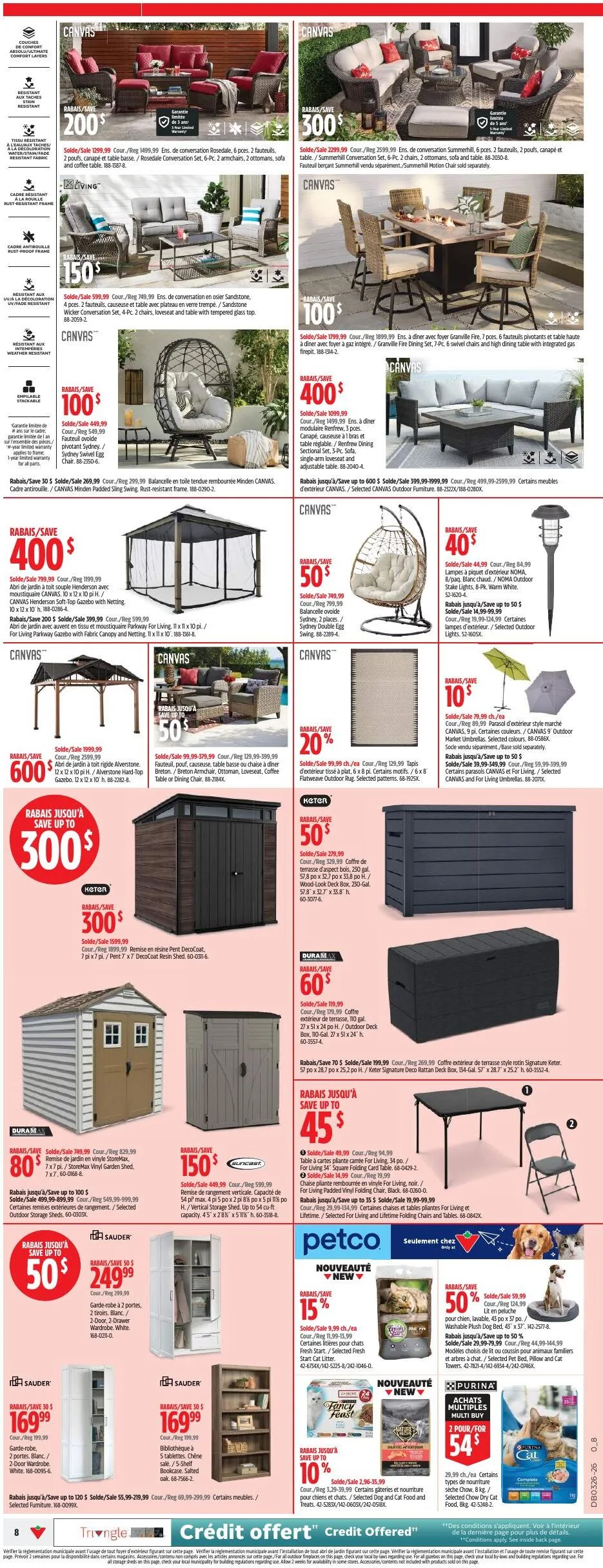 Page 8 de la Circulaire Canadian Tire du 25 juin au 1 juillet 2026