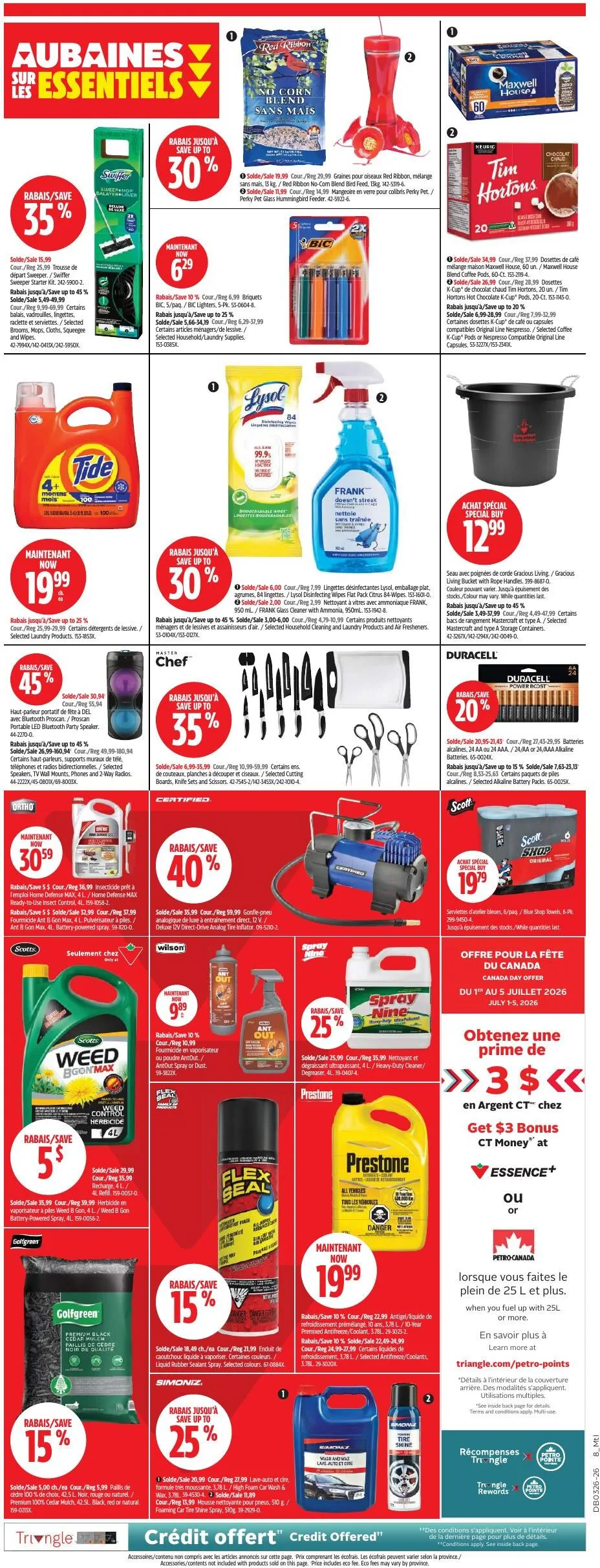 Page 16 de la Circulaire Canadian Tire du 25 juin au 1 juillet 2026