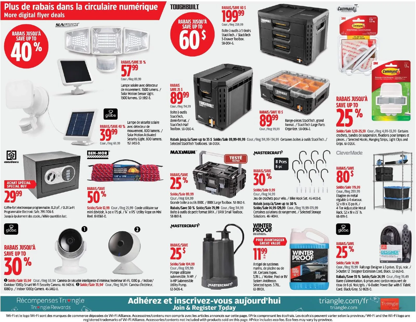 Page 18 de la Circulaire Canadian Tire du 27 août au 2 septembre 2026