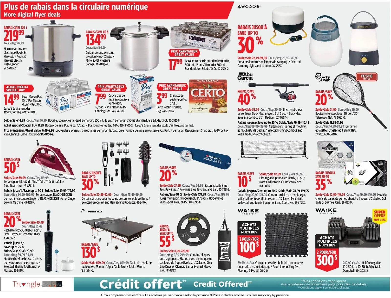 Page 27 de la Circulaire Canadian Tire du 27 août au 2 septembre 2026