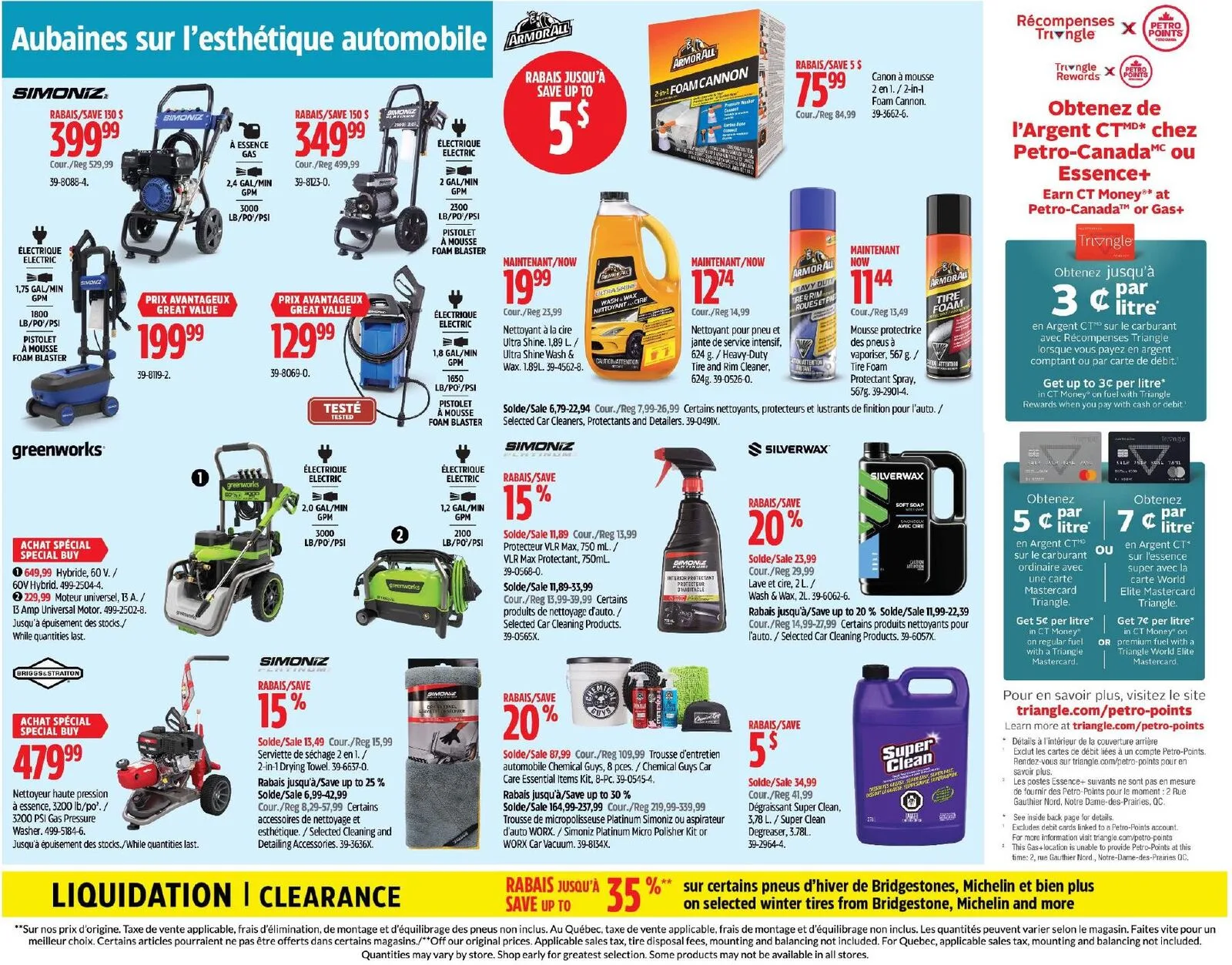 Page 35 de la Circulaire Canadian Tire du 27 août au 2 septembre 2026