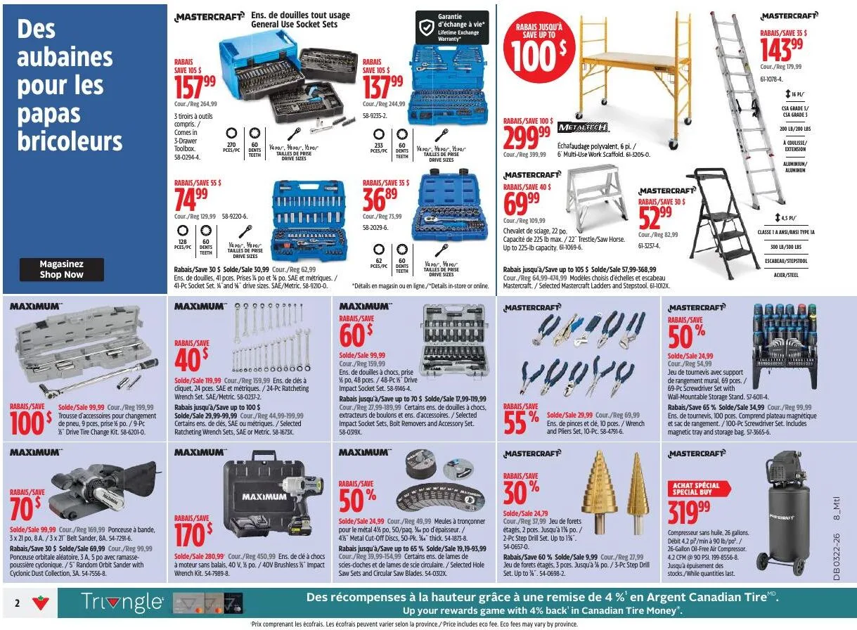 Page 2 de la Circulaire Canadian Tire du 28 mai au 7 juin 2026