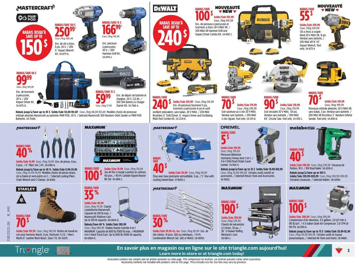 Page 3 de la Circulaire Canadian Tire du 28 mai au 7 juin 2026