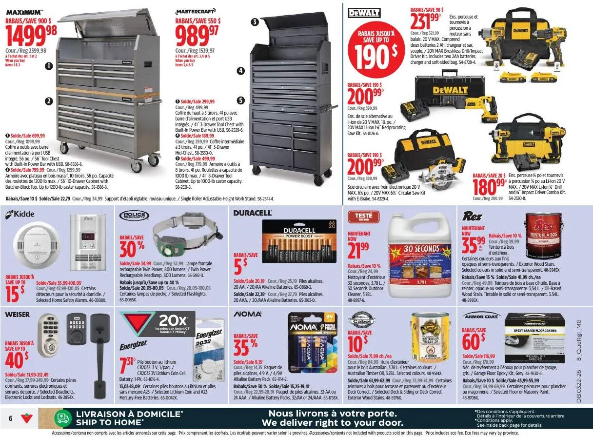 Page 6 de la Circulaire Canadian Tire du 28 mai au 7 juin 2026