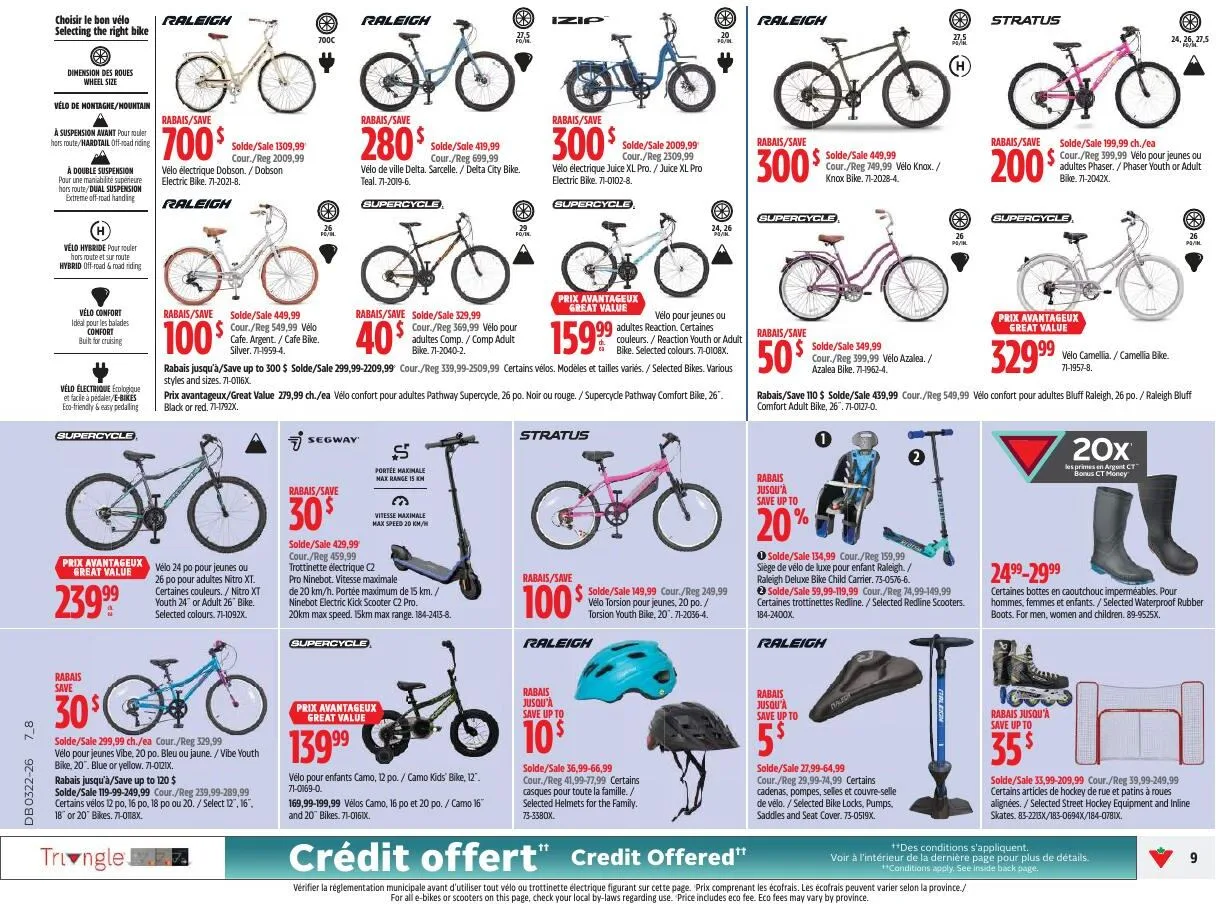 Page 9 de la Circulaire Canadian Tire du 28 mai au 7 juin 2026