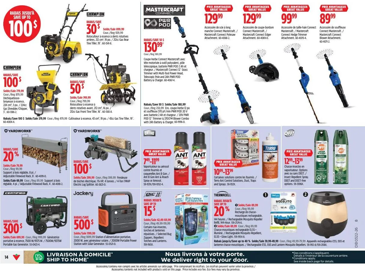 Page 14 de la Circulaire Canadian Tire du 28 mai au 7 juin 2026