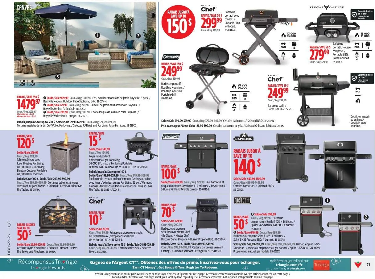 Page 21 de la Circulaire Canadian Tire du 28 mai au 7 juin 2026