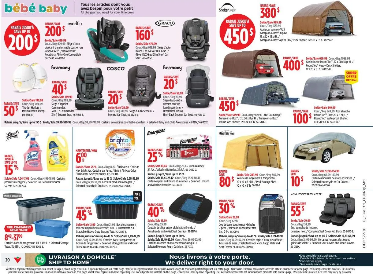 Page 30 de la Circulaire Canadian Tire du 28 mai au 7 juin 2026