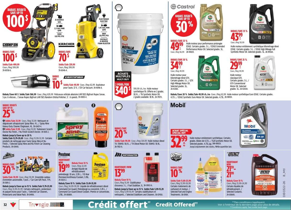 Page 32 de la Circulaire Canadian Tire du 28 mai au 7 juin 2026