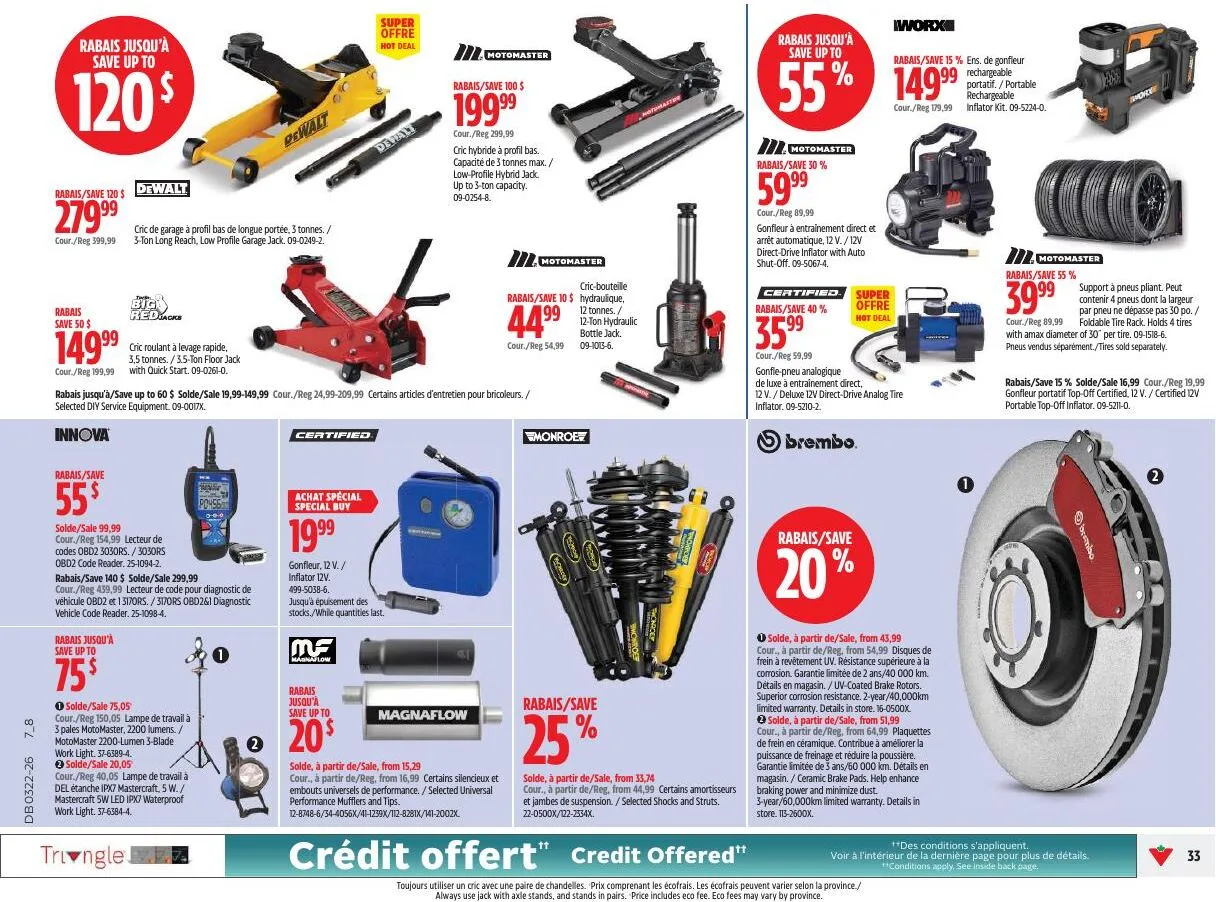 Page 33 de la Circulaire Canadian Tire du 28 mai au 7 juin 2026