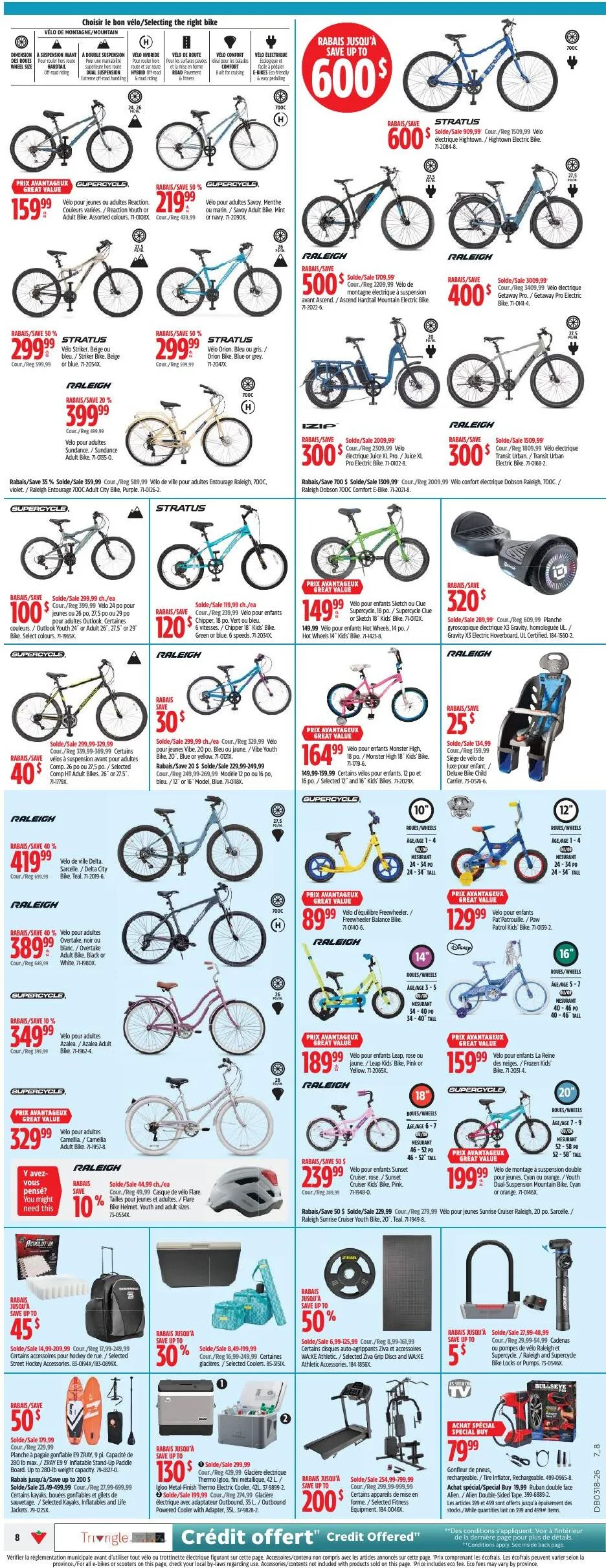 Page 8 de la Circulaire Canadian Tire du 30 avril au 6 mai 2026