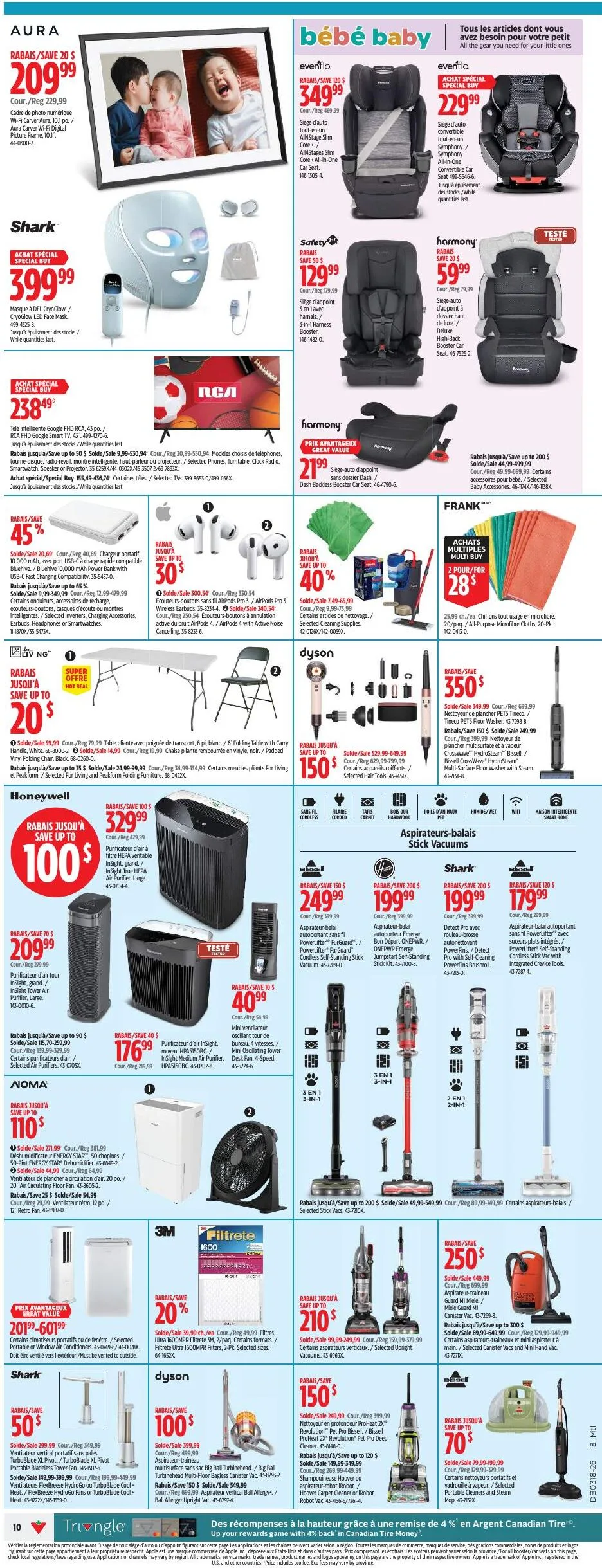 Page 10 de la Circulaire Canadian Tire du 30 avril au 6 mai 2026