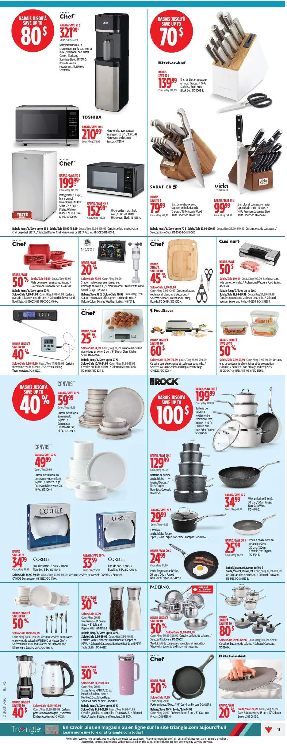 Page 11 de la Circulaire Canadian Tire du 30 avril au 6 mai 2026