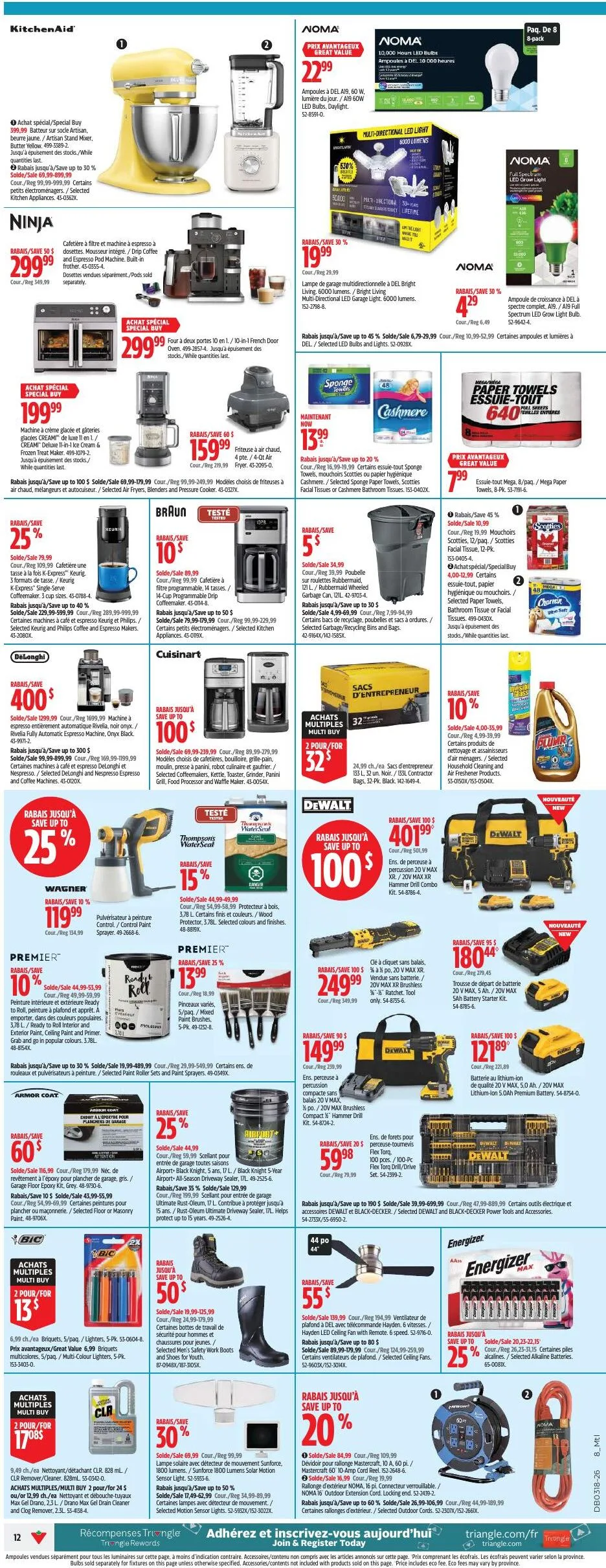 Page 12 de la Circulaire Canadian Tire du 30 avril au 6 mai 2026