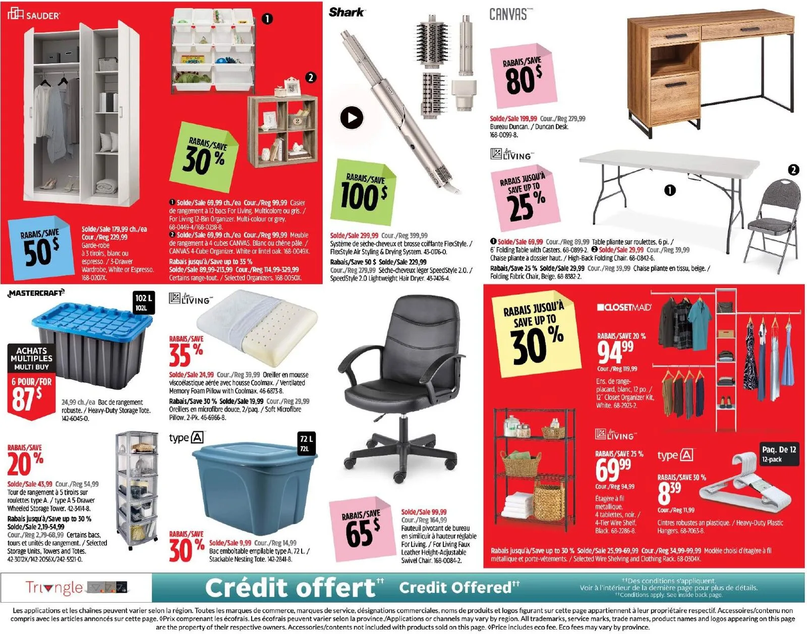 Page 4 de la Circulaire Canadian Tire du 30 juillet au 5 août 2026
