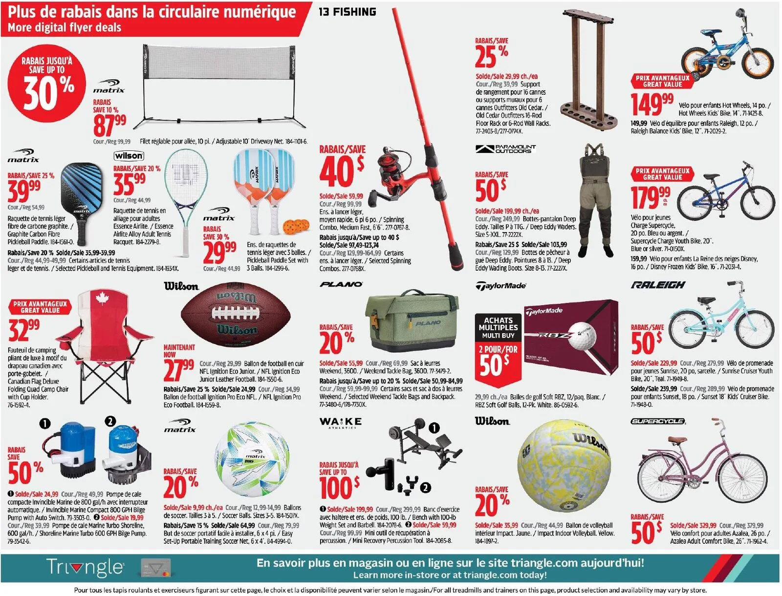 Page 8 de la Circulaire Canadian Tire du 30 juillet au 5 août 2026