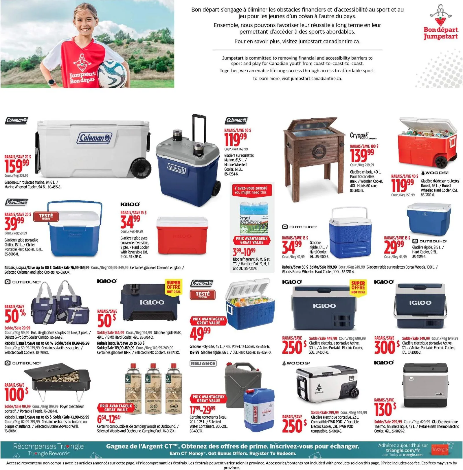 Page 10 de la Circulaire Canadian Tire du 30 juillet au 5 août 2026
