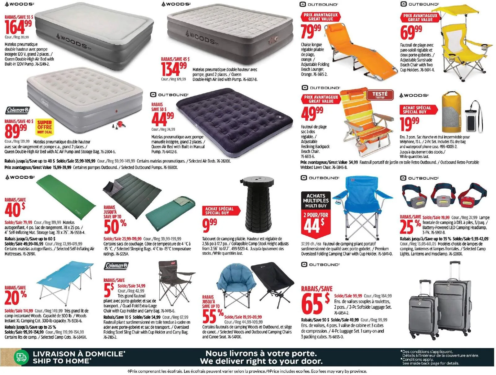 Page 11 de la Circulaire Canadian Tire du 30 juillet au 5 août 2026