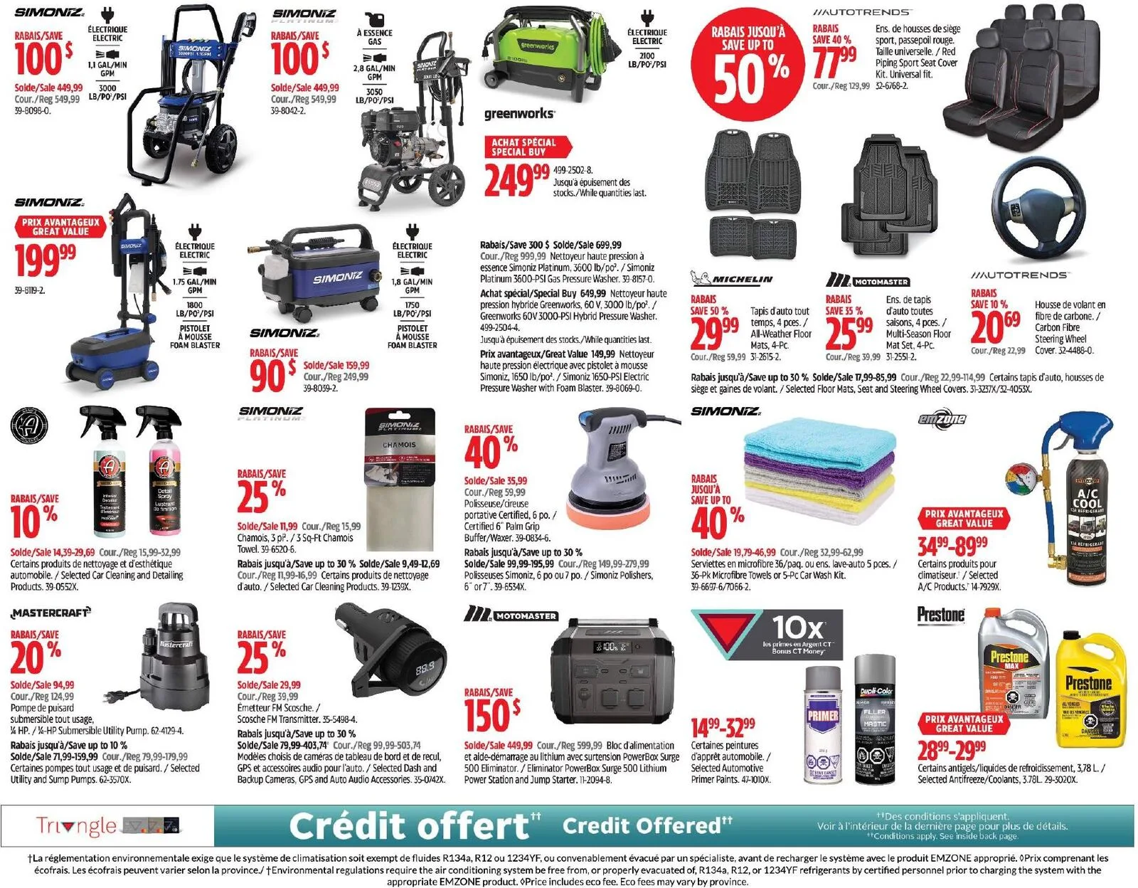 Page 28 de la Circulaire Canadian Tire du 30 juillet au 5 août 2026