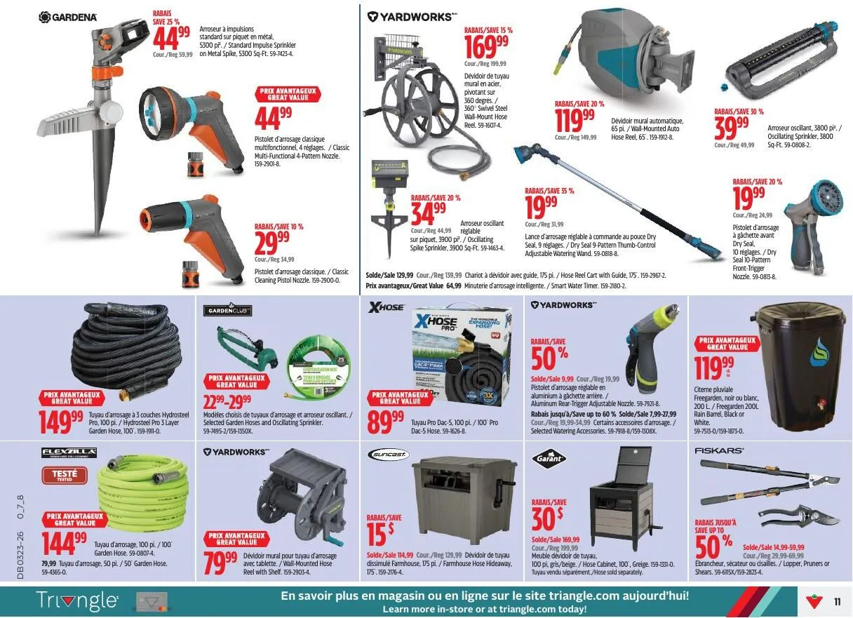 Page 11 de la Circulaire Canadian Tire du 4 au 11 juin 2026