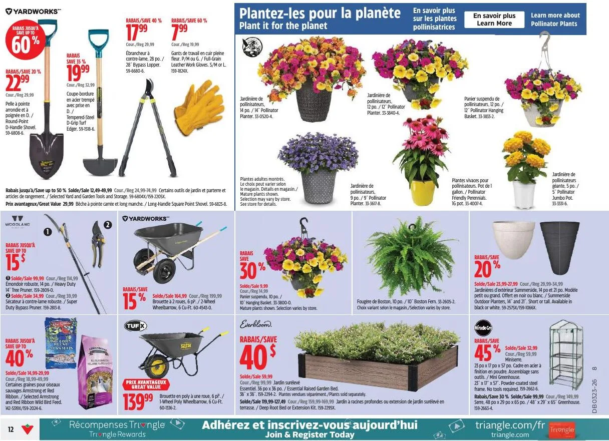 Page 12 de la Circulaire Canadian Tire du 4 au 11 juin 2026